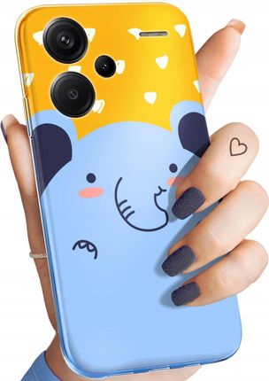 Hello Case Etui Do Xiaomi Redmi Note 13 Pro Plus 5G Słoń Słonie Słoniki Obudowa