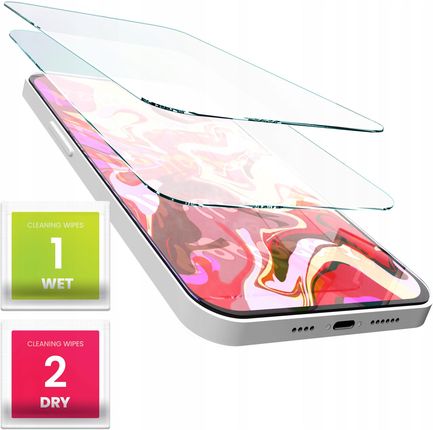 2-Pak Szkło Hartowane Do Samsung Galaxy S21 Plus (Szybka 9H, Płaskie 2.5D)