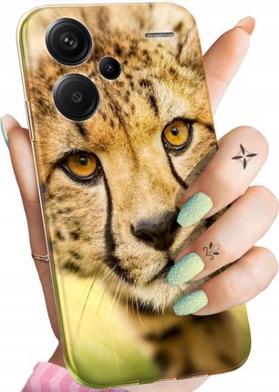 Hello Case Etui Do Xiaomi Redmi Note 13 Pro Plus 5G Gepard Cętki Panterka Case