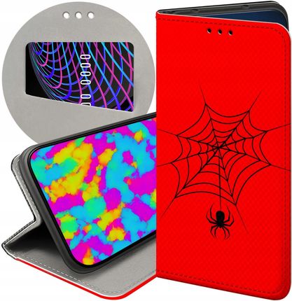 Hello Case Etui Z Klapką Do Samsung Galaxy A55 5G Pająk Spider Pajęczyna Futerał