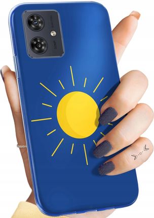 Hello Case Etui Do Motorola Moto G54 5G Słońce Planety Sun Obudowa Pokrowiec