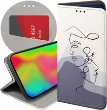 Hello Case Etui Do Samsung Galaxy A55 5G Continuous Line-Art Kreska Linie Case