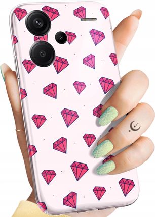 Hello Case Etui Do Xiaomi Redmi Note 13 Pro Plus 5G Cyrkonie Diamenty Kryształy