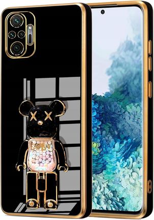 Itel Etui Glamour Do Xiaomi Redmi Note 10 Pro Bear Uchwyt Miś Silikon Szkło