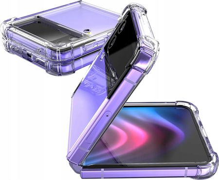 Krainagsm Etui Do Samsung Galaxy Z Flip 4 Anti-Shock Clear Case Plecki
