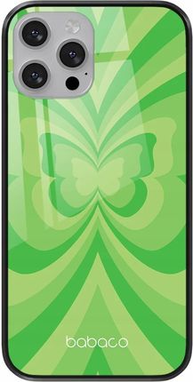 Babaco Etui Do Apple Iphone 6/6S Motyle 001 Premium Glass Zielony