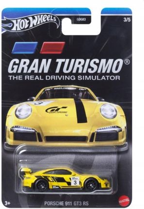 Hot Wheels Gran Turismo 3/5 Porsche 911 Gt3 Rs GDG83 HRV65