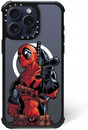 Ert Group Etui Do Apple Iphone 15 Plus Deadpool 017 Marvel Magsafe Przeźroczysty