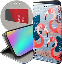 Hello Case Etui Z Klapką Do Google Pixel 8A Flaming Flamingi Ptaki Futerał