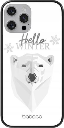 Babaco Etui Do Apple Iphone Xs Max Winter 003 Premium Glass Biały