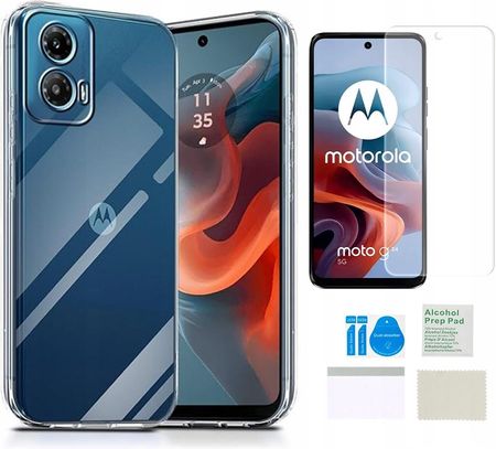 Martech Etui Silikonowe 2Mm Do Motorola Moto G34 5G Obudowa Case Folia Ochronna