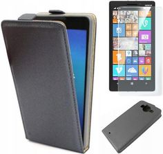 Gsm Hurt Etui Do Microsoft Lumia 950 Pokrowiec Case Slim Flex Grafit I Szkło
