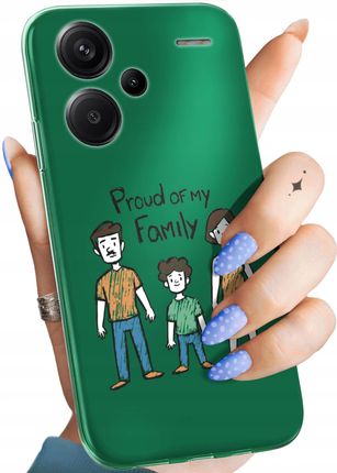 Hello Case Etui Do Xiaomi Redmi Note 13 Pro Plus 5G Rodzina Familia Dom Obudowa