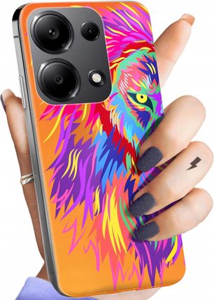 Hello Case Etui Do Xiaomi Redmi Note 13 Pro 4G Poco M6 Pro 4G Neonowe Neon