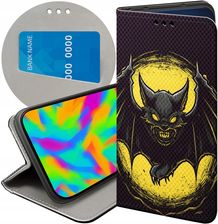 Hello Case Etui Z Klapką Do Samsung Galaxy A55 5G Nietoperz Bat Futerał Case