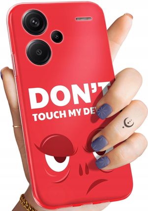 Hello Case Etui Do Xiaomi Redmi Note 13 Pro Plus 5G Śmieszne Zabawne Wesołe Case