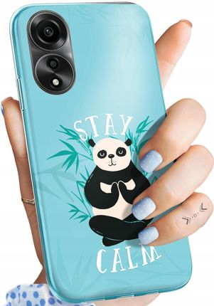 Hello Case Etui Do Oppo A78 4G Panda Bambus Pandy Obudowa Pokrowiec Case