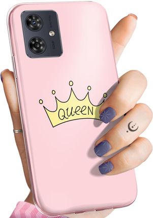 Hello Case Etui Do Motorola Moto G54 5G Księżniczka Queen Princess Obudowa Case