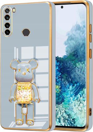 Itel Etui Glamour Do Xiaomi Redmi Note 8 Bear Uchwyt Miś Case Silikon Szkło