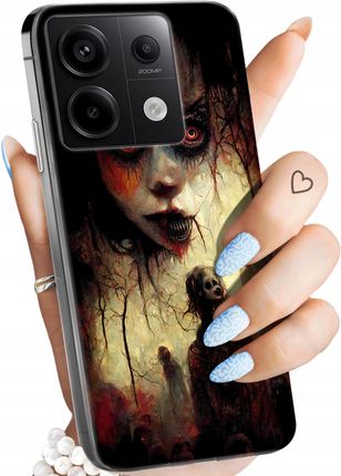 Hello Case Etui Do Xiaomi Redmi Note 13 Pro 5G Halloween Zombie Dynie Czaszki