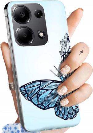 Etui Do Xiaomi Redmi Note 13 Pro 4G Poco M6 Pro 4G Motyle Butterfly