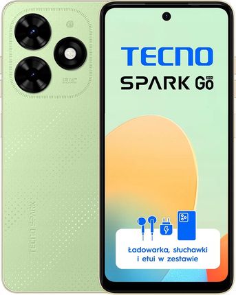 Tecno Spark Go 2024 4/64GB Zielony