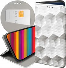 Hello Case Etui Z Klapką Do Google Pixel 8A 3D Geometryczne Iluzja Futerał