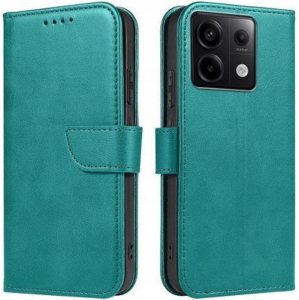 Case Etui Do Xiaomi Redmi Note 13 Pro 5G Skórzane Portfel Skin Book Szkło
