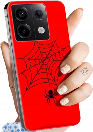 Hello Case Etui Do Xiaomi Redmi Note 13 Pro 5G Pająk Spider Pajęczyna Obudowa