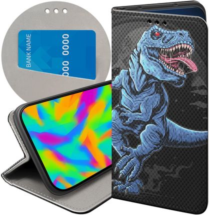 Hello Case Etui Do Motorola Moto G84 5G Dinozaury Reptilia Prehistoryczne Case