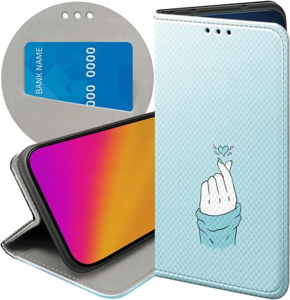 Hello Case Etui Z Klapką Do Samsung Galaxy A55 5G Niebieskie Blue Blau Futerał