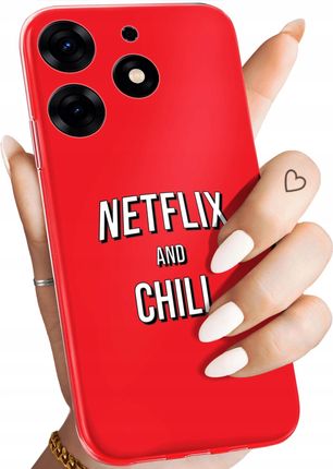 Hello Case Etui Do Tecno Spark 10 Pro Netflix Seriale Filmy Kino Obudowa Case
