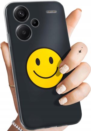 Hello Case Etui Do Xiaomi Redmi Note 13 Pro Plus 5G Uśmiech Smile Emoji Obudowa
