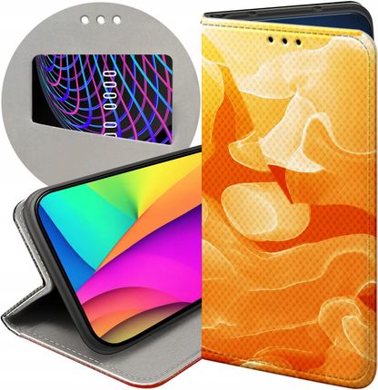 Hello Case Etui Z Klapką Do Samsung Galaxy A55 5G Pomarańczowe Pomarańcze Orange