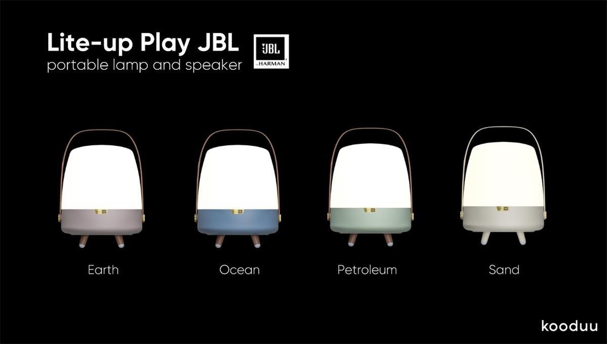 JBL ライトアップ　看板　ストアディスプレイ 90's Kooduu - Lampa LED Lite-up Play 2.0 z wbudowanym głośnikiem