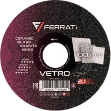 Zdjęcie Ferrati Tarcza Diamentowa Do Kamienia Szkła I Ceramiki100x22,23mm F20122 - Chrzanów