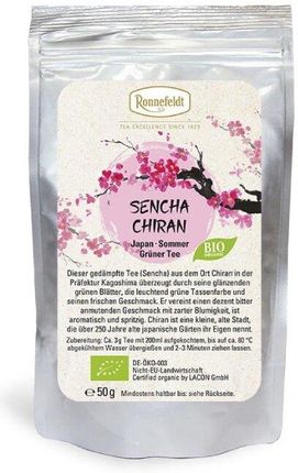 Ronnefeldt Herbata Zielona Sencha Chiran Bio 50g