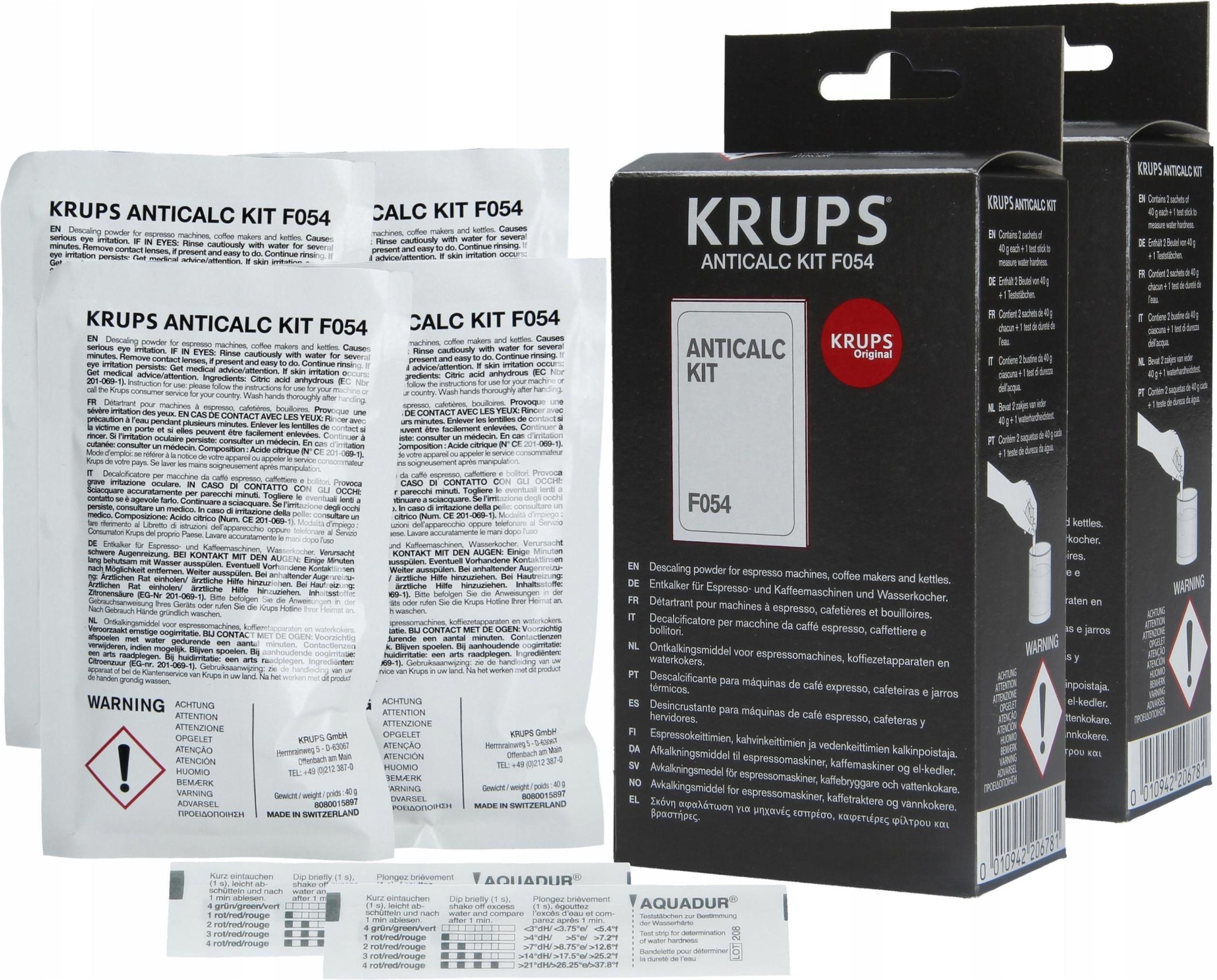 Krups 2x Odkamieniacz ekspresów F054 AntiCALC Kit Opinie i ceny na