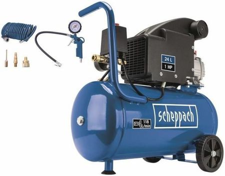 Scheppach Emaga Kompresor Powietrza Hc24-8S Poziomy 750W 8 Bar 24l S7190798