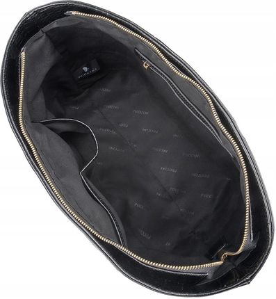 Torebka Damska Shopperka Puccini Duża Mieści A4 Czarna BML054D-1 - zdjęcie 2