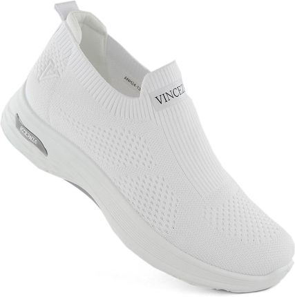 Buty sportowe damskie wsuwane białe Vinceza 13592