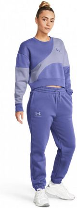 Damskie spodnie dresowe Under Armour Essential Fleece Joggers - fioletowe