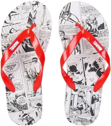 Pantofle Marvel - Comic Print (Klapki) (rozmiar 42)