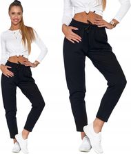 Zdjęcie Moraj Bawełniane Spodnie Damskie Dresowe 3200-008 czarny XL - Libiąż