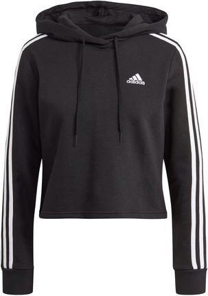 Bluza z kapturem adidas Essentials 3-Stripes Cropped gm5582 Rozmiar L