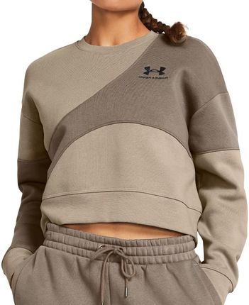 Bluza Under Armour Essential Fleece Crop Crew-BRN 1382721-200 Rozmiar M