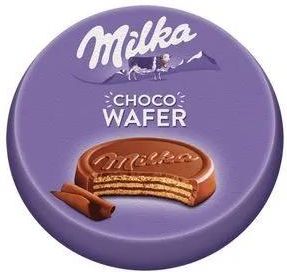 Mondelez Milka Chocowafer Wafel Z Nadzieniem Kakaowym Oblany Czekoladą Mleczną Alpejskiego Mleka 30g