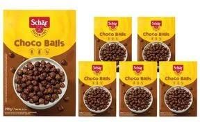Schar Schär 5X Choco Balls Bezglutenowe Chrupki Kakaowe Do Mleka 250g