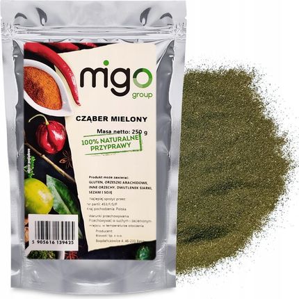 Migogroup Cząber Mielony Suszony Naturalny 250g