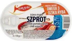 Graal Szprot W Sosie Pomidorowym Chilli Sriracha 170g